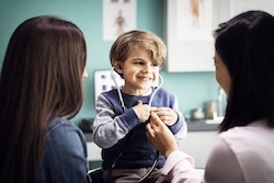pediatric patient with two care givers