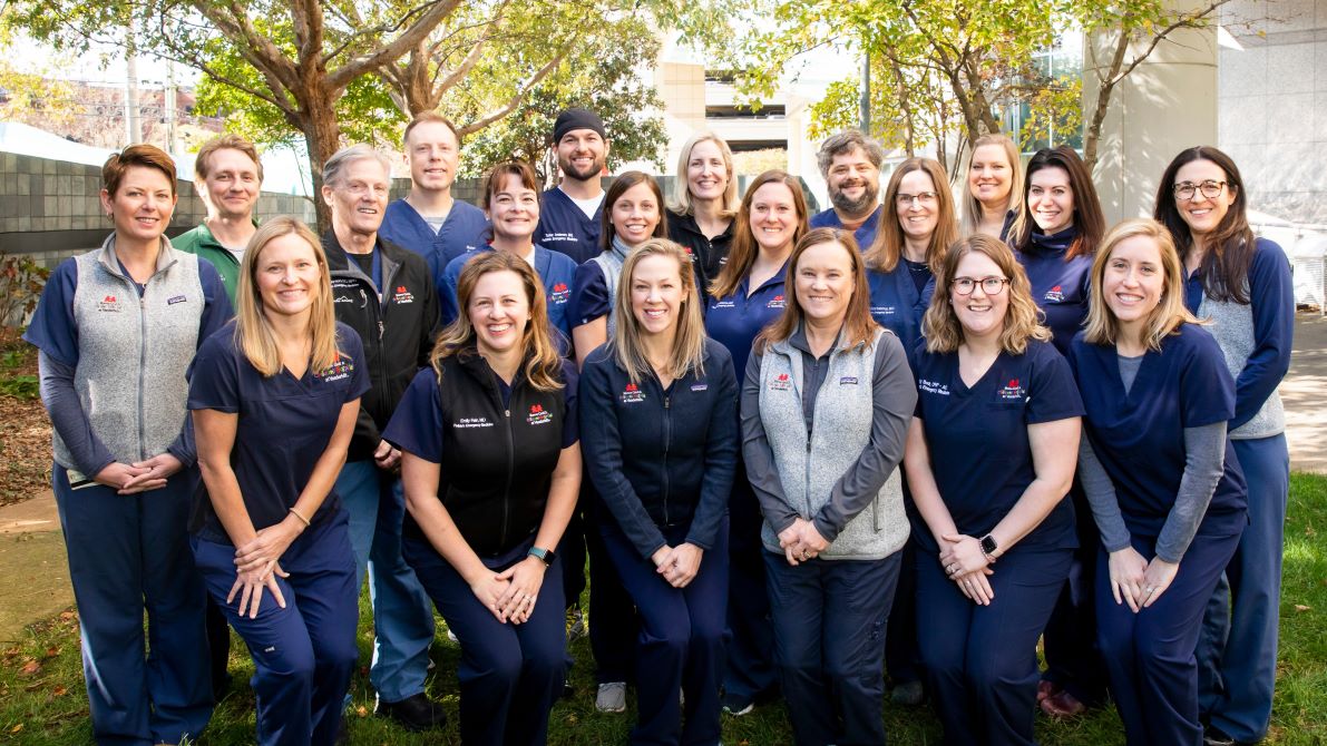 Pediatric Emergency Medicine Faculty Group Photo